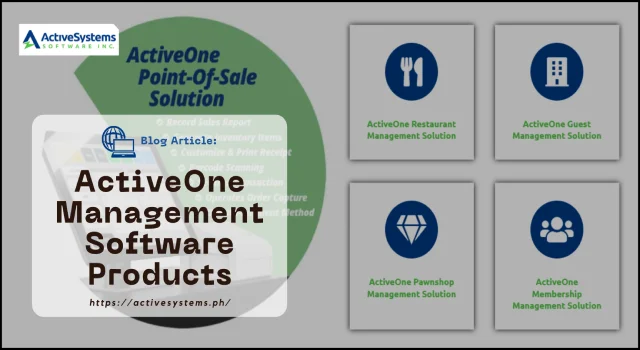 Management Software Products: (ActiveOne)
